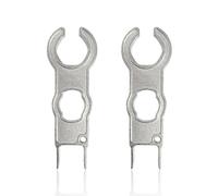 Lot de 2 clés de connexion photovoltaïque Mc4 double face, outil d'installation convient pour panneaux solaires et câblage de système de câbles