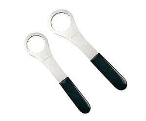 Lot de 2 clés de pédalier de vélo BB48-12 pour Praxis Works M30 OSBB et BB49-12 pour BSA30