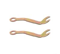 Lot de 2 clés de réglage pour porte de poche ombinaison de 0,95 cm pour crochets de porte coulissante, portes de placard à deux volets et portes de poche de camping-car - Compact 3-