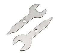Lot de 2 clés de serrage 3/8" pour Dremel Craftsmsn Noir + clé à écrou rotative