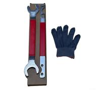 Lot de 2 clés d'embrayage de ventilateur 32 mm et 36 mm pour support de poulie d'eau en acier CRV et outil de retrait de moyeu d'écrou (B)