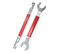 Lot de 2 clés d'embrayage de ventilateur 32 mm et 36 mm pour support de poulie d'eau en acier CRV et outil de retrait de moyeu d'écrou (C)