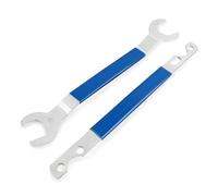 Lot de 2 clés d'embrayage de ventilateur BMW - 32 mm et 36 mm - En acier chromé vanadium - Poignée ergonomique - Pour entretien automobile - Bleu