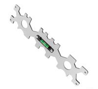 Lot de 2 clés réglables pour installation de douche, robinet de salle de bain multifonction, mesure de la distance et fonction de nivellement, clé de robinet pour cuisine