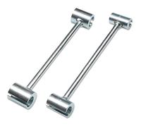 Lot de 2 Clés Réglage Gond Porte 14-19mm & 23-25mm Acier Traité Outil Alignement Serrurerie Menuiserie Bricolage