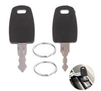 Lot de 2 Clés TSA TSA007&TSA002 Multifonctionnelles -Livré avec 2 porte-clés pour Sac de Voyage, Bagages, Valises, Clés de Verrouillage TSA