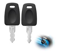 Lot de 2 clés universelles TSA 002/TSA 007 pour serrure de valise TSA, clés de rechange pour les voyages en avion, clés TSA pour bagages, valises et sécurité de voyage