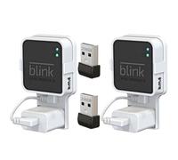 Lot de 2 clés USB Blink de 256 Go, avec support mural pour module de synchronisation, support de montage peu encombrant pour système de sécurité extérieur et intérieur Blink (module de synchronisation
