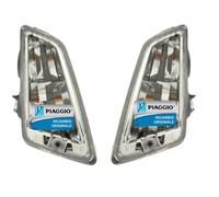Lot de 2 clignotants clignotants avant gauche + droite pour Piaggio Vespa GTS 125 250 300 - GT 125 200 - GTV 125 250 300 original