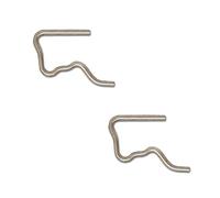 (Lot de 2) Clip Agrafe de Retour de Gasoil pour Injecteur Siemens compatible avec C1 C2 C3 I II 1007 107 1.4 HDi, FOCUS I TOURNEO TRANSIT CONNECT 1.8 TDCi - 1982C4 1981.69