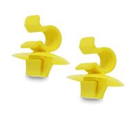(Lot de 2) Clips Agrafes pour Maintien de la Barre de Capot compatible pour les Véhicules Peugeot 106 306 407 605 806 Partner et Citroën C4 C2 C3 C15 Evasion Saxo Berlingo 792834 792839