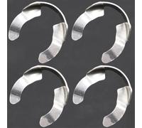 Lot de 2 clips de blocage de câble de changement de vitesse, pour Golf MK3-MK6 pour Passat B6 B7, pièce de rechange en métal, OEM 1J0711280C (4 pièces)