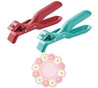 Lot de 2 clips de bol anti-brûlure, 1 set de table rose, pince à grille-pain, support anti-brûlure, clip antidérapant multifonction
