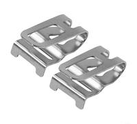 Lot de 2 clips de ceinture avec vis compatibles avec les outils de perceuse sans fil Bosch 18 V Numéro de pièce 2609111584 pour une utilisation avec les poignées d'outils électriques Bosch