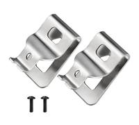 Lot de 2 clips de ceinture, crochets en acier inoxydable N268241, outils électriques, clip de ceinture de conducteur compatible avec DCD980 DCD985 DCD740B DCD780B