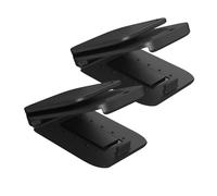 Lot de 2 clips de ceinture de sécurité pour voiture - Ajusteur de ceinture universel avec fonction confort Smart Adjust - Soulagement des épaules