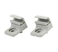 Lot de 2 clips de fixation pour pare-soleil de voiture en ABS pour véhicules Iveco, installation rapide, résistant à l'usure, non déformable, convient aux conducteurs de camions commerciaux