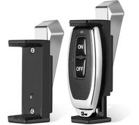 Lot de 2 clips de garage universels pour e garage, support de télécommande, clip de visière de voiture, compatible avec télécommande de 4,5 à 6,7 cm