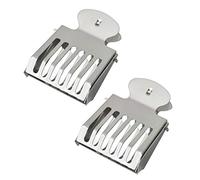 Lot de 2 clips de marquage en acier inoxydable pour cage d'apiculture, panier de vidange pour légumes, évier, cuisine, baignoire, joints en acier inoxydable