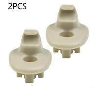 Lot de 2 clips de pare-soleil pour Jeep Liberty et Dodge pour Nitro, fixations de rechange avec numéros OE, design léger (2 pièces)