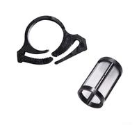 Lot de 2 clips de retenue d'écran en plastique 59053800 pour systèmes de piscine Clean & Clear, compatible avec EC-160353 et EC-160355, pièce de rechange essentielle pour entretien de 150 à 200 m²