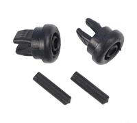 Lot de 2 clips de serrage pour étagère à colis, noir pour Renault Laguna, support de cordon de coffre