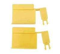Lot de 2 Clips de Verrouillage 519-7420B pour Bande de Filtre, Accessoire de Piscine Compatible avec Waterway, Jaune