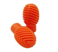 Lot de 2 clips flexibles en silicone pour baguettes de percussion pour instruments à percussion Protège les baguettes de tambour de l'usure du tampon de tambour en silicone