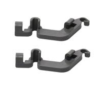 Lot de 2 clips pivotants pour lave-vaisselle W10082853, WPW10082853VP | Stabilité améliorée du rack, installation sans effort, compatible avec Whirlpool, Kenmore, KitchenAid, Jenn-Air