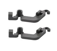 Lot de 2 clips pivotants W10082853 pour lave-vaisselle - Pièce de rechange compatible avec Kenmore - Compatible avec Whirlpool Repalces WPW10082853VP, PS11748190, 1446946