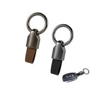 Lot de 2 Clips pour Porte-clés de Voiture pour Ford Kuga 3 (III) Trend, Titanium, Cool&Connect I 2019-2024 -, Porte-clés en Cuir, Porte Clef avec Boucle de Ceinture Accessoires de Voiture