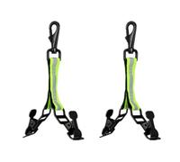 Lot de 2 Clips pour Porte-Gants de Pompiers avec Mousqueton et Boucles rotatives pour Une Fixation Facile à Divers Objets Boucles rotatives pour Gants