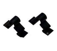 Lot de 2 clips vitre Four, cuisinière 72X0273 DE DIETRICH, BRANDT, SAUTER, FAGOR, ASKO, THOMSON, BLANCO, MASTERCOOK, ARISTON HOTPOINT, SANGIORGIO, NOVY, PELGRIM, CDA, SCHOLTES, ATAG, CAPLE, EDESA, THE