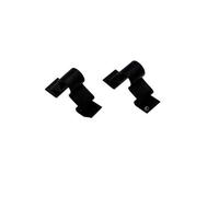Lot de 2 clips vitre pour Four ARISTON HOTPOINT, ASKO, ATAG, BLANCO,