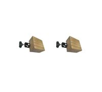 Lot de 2 cloches à percussion manuelle pour enseigner la scène scolaire