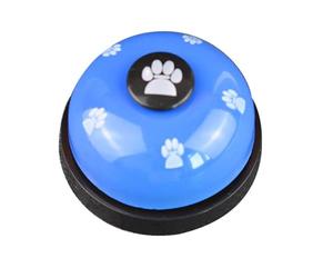 Lot de 2 Cloches de Dressage pour Chien, Outil de Communication Interactif pour L'entraînement et l'exercice des Toilettes pour Animaux de Compagnie, Conception en Plastique Sûr, Blanc et
