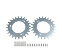 Lot de 2 clous antidérapants pour Segway Navimow H Series H500E H800E H1500E H3000E-VF, crampons à pointes en acier pour traction de robot tondeuse