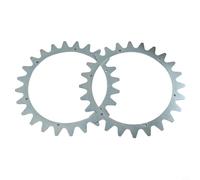 Lot de 2 clous antidérapants pour tondeuse à gazon Yardforce SA500 SA600 SE500 X80i X60i LUV1000ri en acier pour tondeuse robot LandXcape LX790 LX795 Argenté 219 x 2 mm