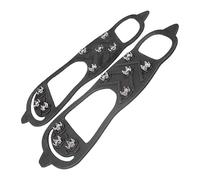 Lot de 2 Clous de préhension pour Chaussures de Neige, avec 8 Clous pour Chaussures de Neige, Pinces à Neige à l'épreuve des Chutes, Utilisation en extérieur