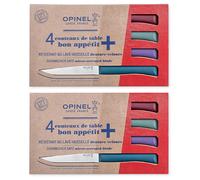 Lot de 2 coffrets 4 couteaux de table Glam Opinel