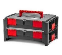 Lot de 2 coffrets empilables beps1 -