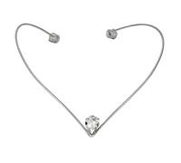Lot de 2 coiffes de mariée en forme de V, serre-tête, accessoires for cheveux, chaîne de tête simple en strass, for mariage, for femmes (doré)(Silver)