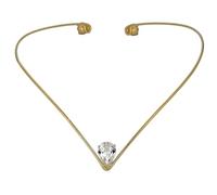 Lot de 2 coiffes de mariée en forme de V, serre-tête, accessoires for cheveux, chaîne de tête simple en strass, for mariage, for femmes (doré)(Gold)