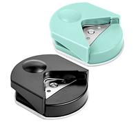 Lot de 2 coins arrondis R4 de 4 mm pour cartes plastifiées, papier cartonné, scrapbooking, fabrication de cartes photo, découpe de papier, loisirs créatifs pour bureau, école