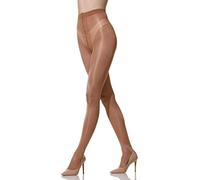 Lot de 2 collants de danse/ballet - hautement brillant - 80 Denier (40/42, make up - brillant)