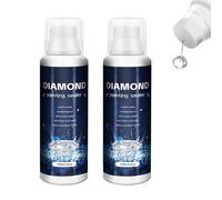 Lot de 2 Colle Diamond Painting, Joints de Peinture Diamant,Colle de Peinture Diamant de 240 ml, Accessoires de Peinture Diamant, Protection des Diamants, pour Des Images Scintillantes et un Maintien