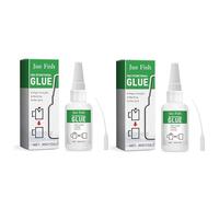 Lot de 2 colle huileuse Jue Fish Glue, colle huileuse universelle haute résistance, colle multifonction Jue Fish Super Glue Gel, collage instantané, forte adhérence pour métal, plastique, bois,