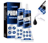 Lot de 2 colle pour écran de téléphone portable, 15 ml, noire, extra forte, sans toluène, pour électronique, pièces de boîtier, écran, écran tactile