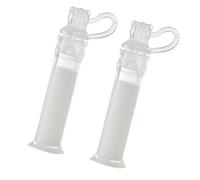 Lot de 2 collecteurs de colostrum en silicone faciles et inodores, faciles à transporter pour mère allaitante, bouteilles de collecte de colostrum, collecteur de lait portable, alimentation sûre