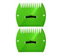 Lot de 2 collecteurs de feuilles ergonomiques pour un nettoyage d'automne sans effort dans les jardins Outil de nettoyage